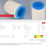 FICHE TECHNIQUE EPDM FDA BLEU